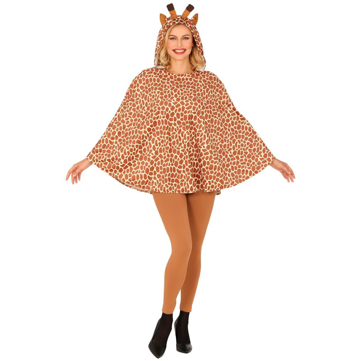 Poncho Giraffa con Cappuccio |Widmann
