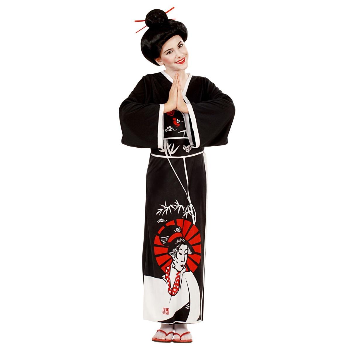 Costume Geisha Nero |Widmann