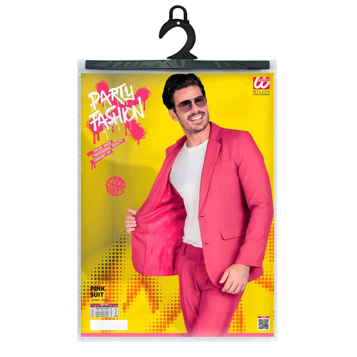 Costume Completo Party Disco Rosa |Widmann