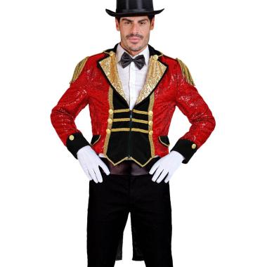 Giacca Frac Domatore Rossa con Paillettes |Widmann