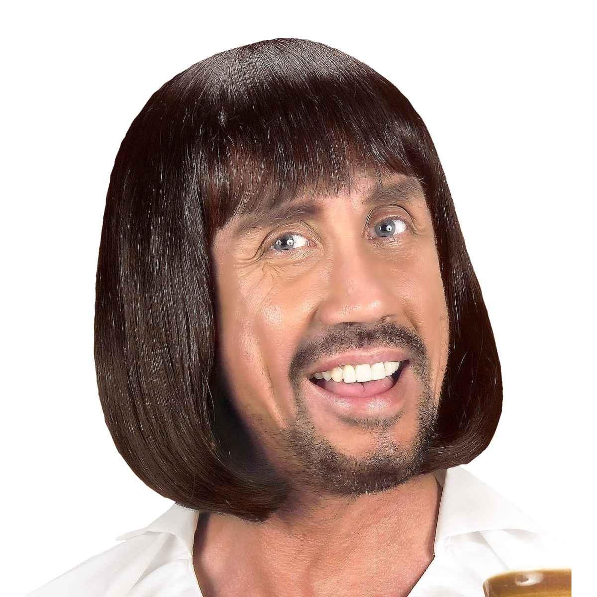 Parrucca Caschetto Castana con Frangia |Widmann
