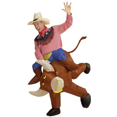 Costume Cowboy su Toro Gonfiabile |Widmann