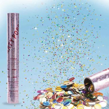 Tubo Sparacoriandoli Metalizzati cm.30 |Carnival Toys