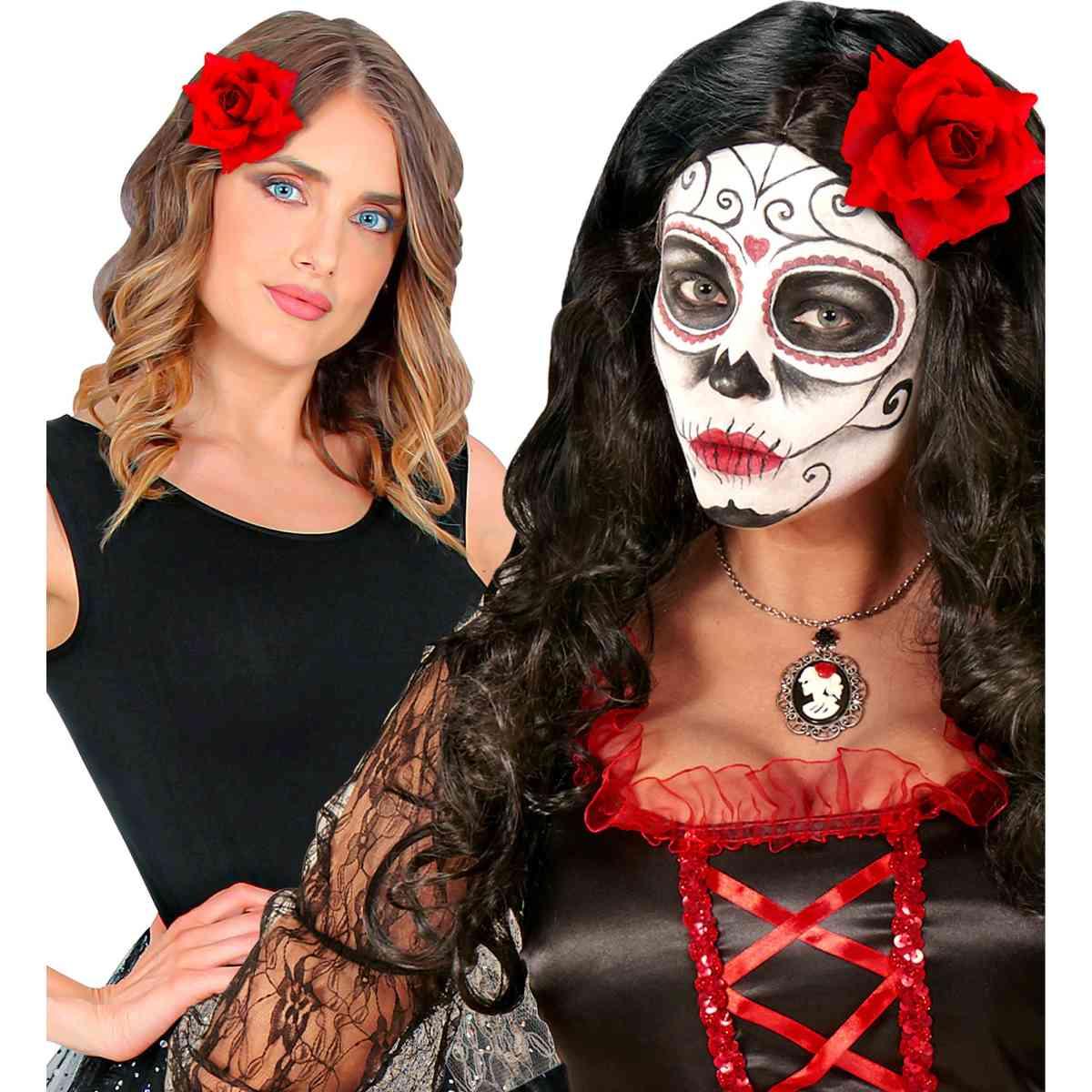 Mollettina Capelli con Rosa Rossa |Widmann