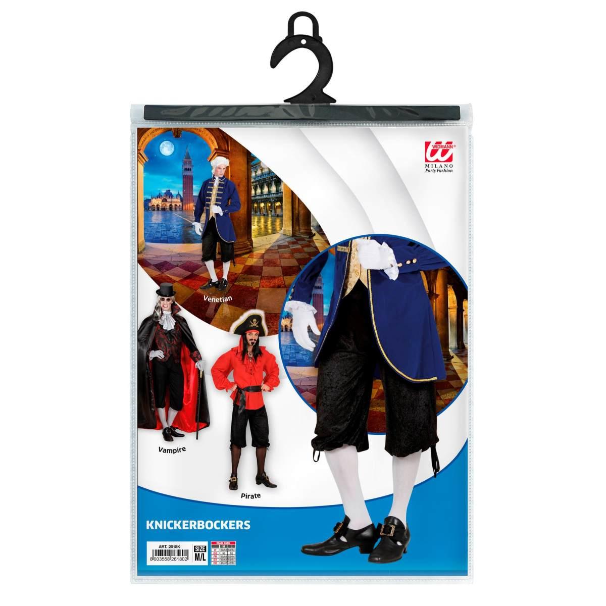 Pantaloni Nero Tre Quarti in Velluto |Widmann