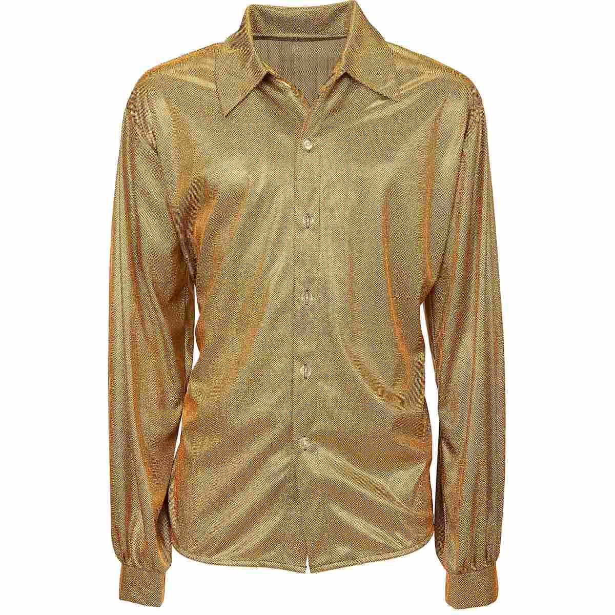 Camicia Oro Olografica Disco |Widmann