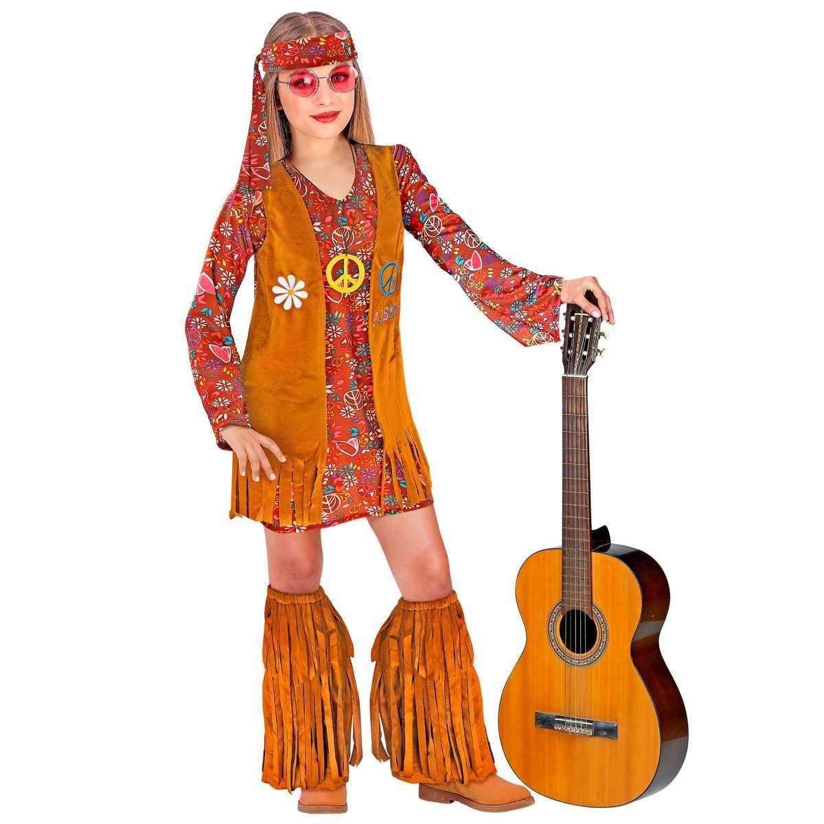 Costume Anni '70/'80 Hippie Girl |Widmann