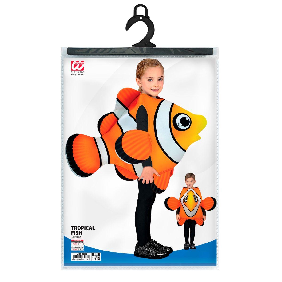 Costume Pesce Tropicale Nemo |Widmann