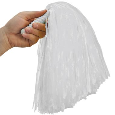 Pompon Bianco con Manico |Carnival Toys