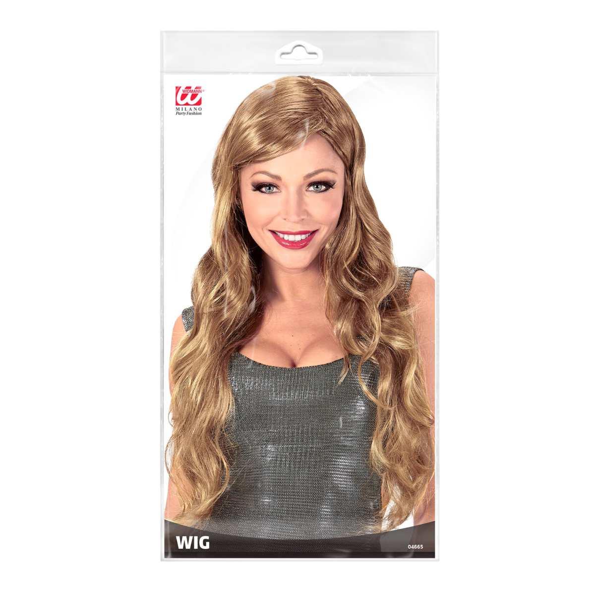 Parrucca Castana Diva Mossa |Widmann