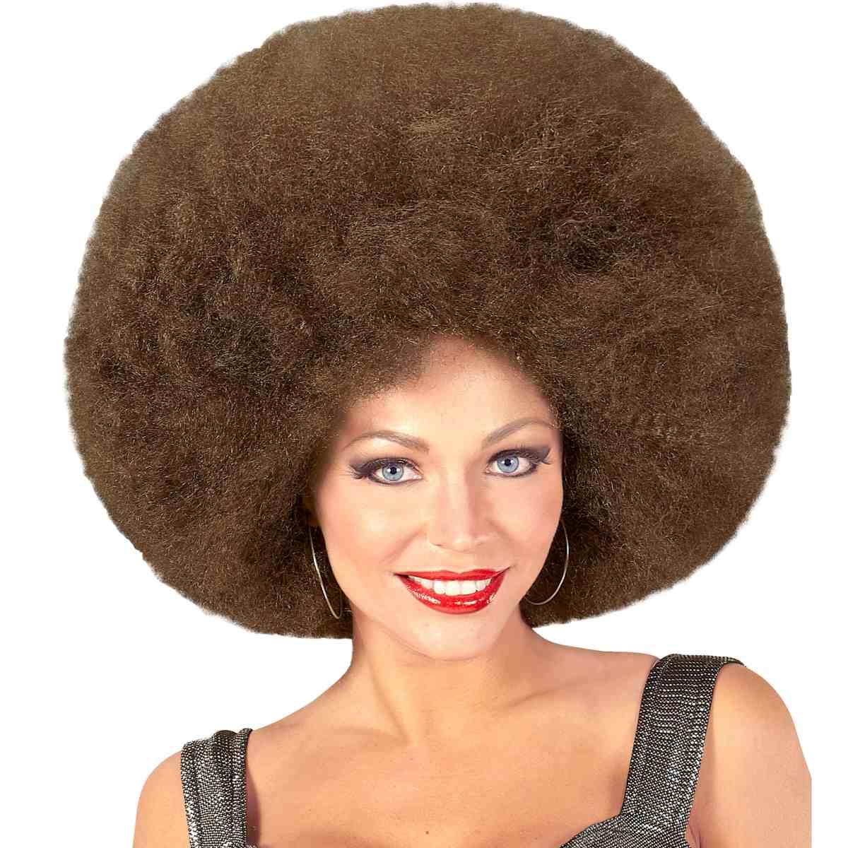 Parrucca Afro Castana |Widmann