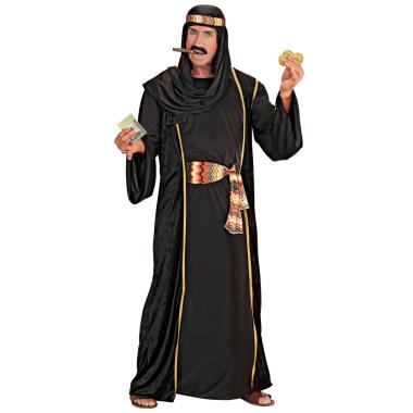 Costume Arabo Sceicco Nero |Widmann