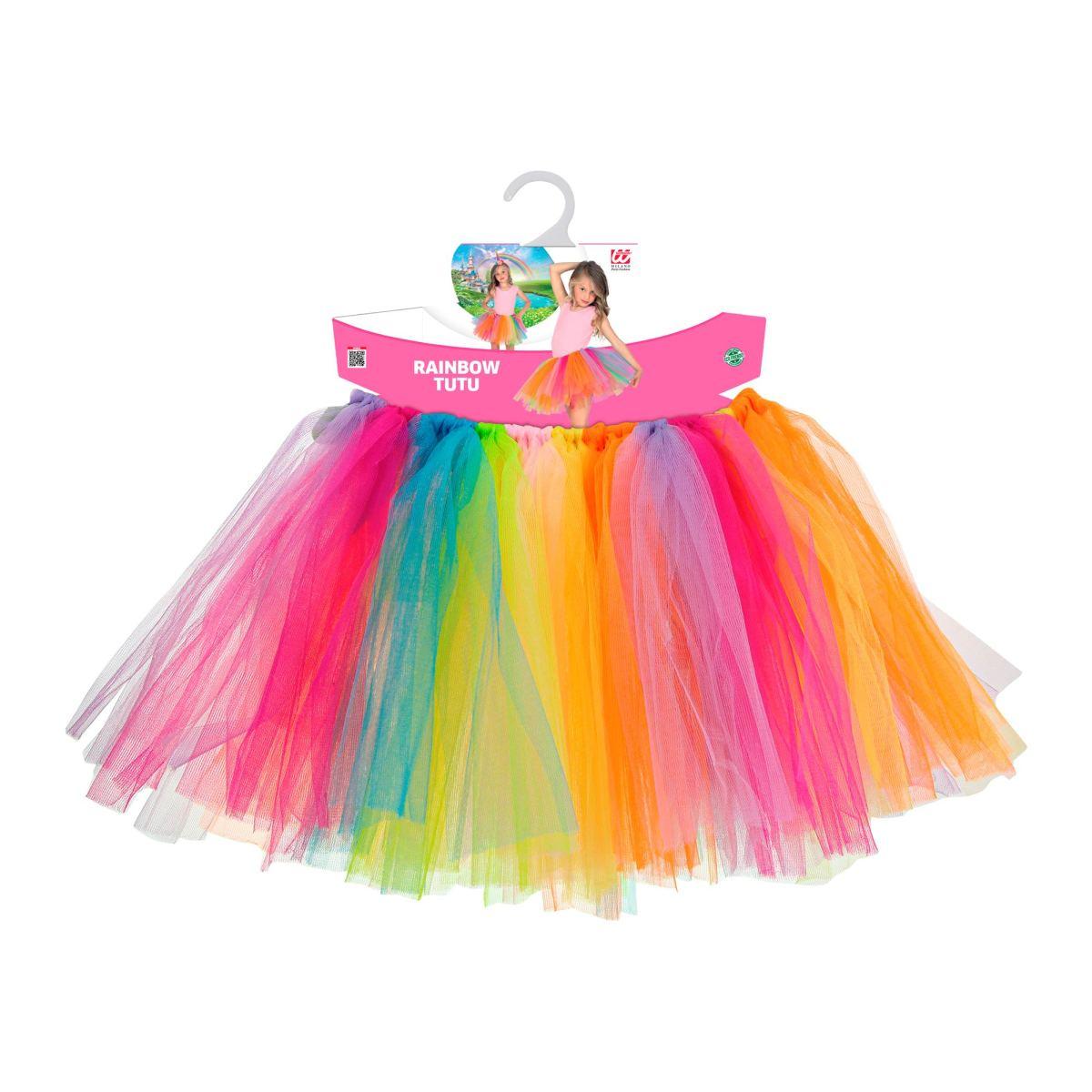 Gonna cm.30 Multicolor Tulle |Widmann