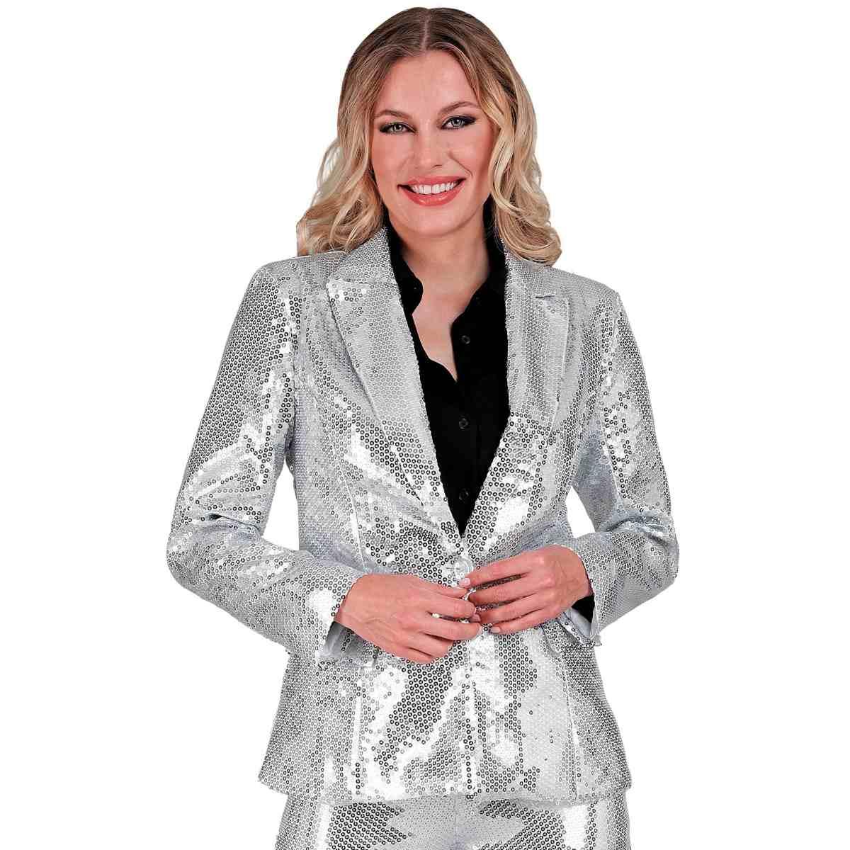 Giacca Argento Paillettes |Widmann