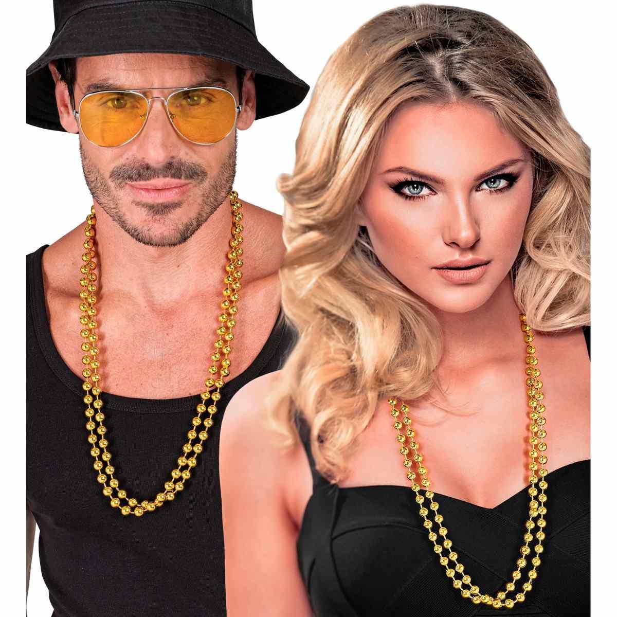 Collana Perle Oro Set pz.2 |Widmann