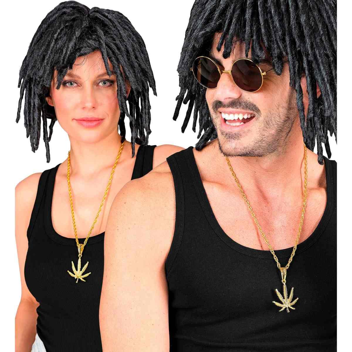 Collana Oro con Foglia Ganja |Widmann