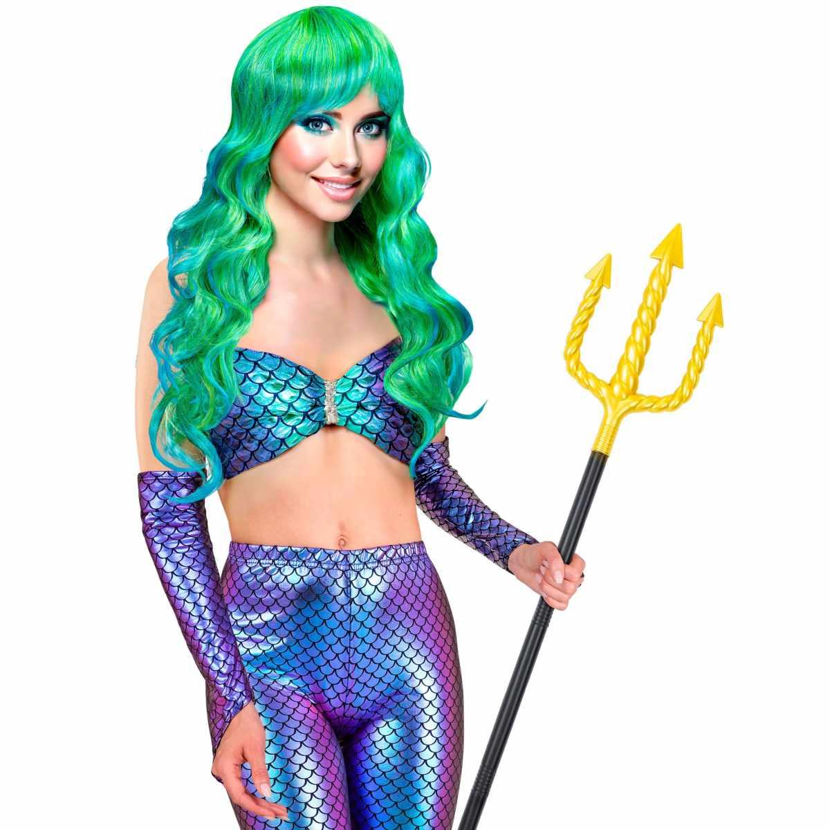 Tridente Nettuno PVC Oro cm.137 |Widmann