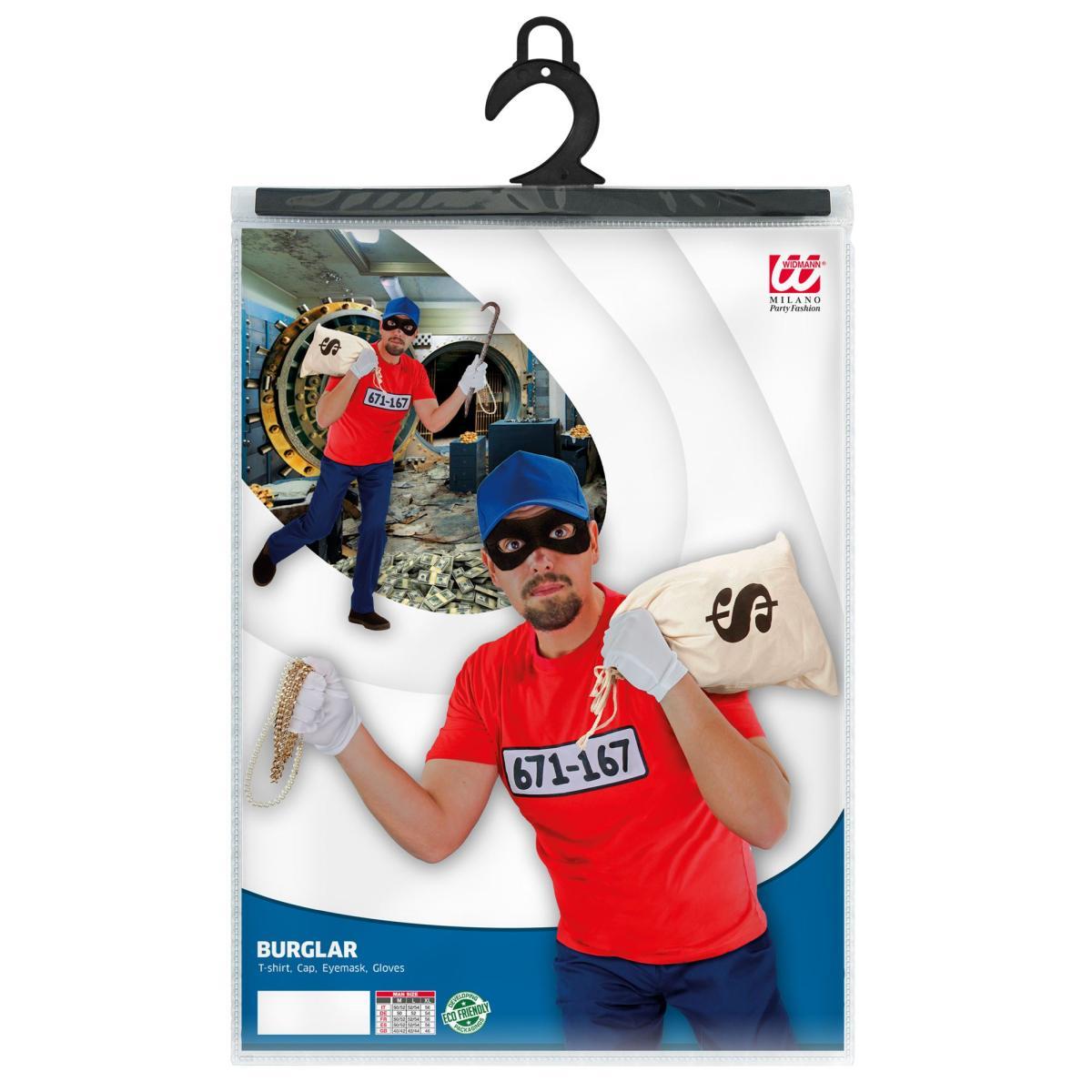 Maglia Scassinatore Banda Bassotti |Widmann