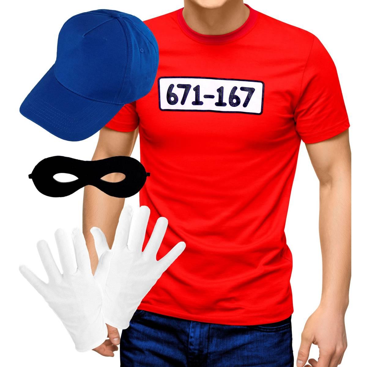 Maglia Scassinatore Banda Bassotti |Widmann