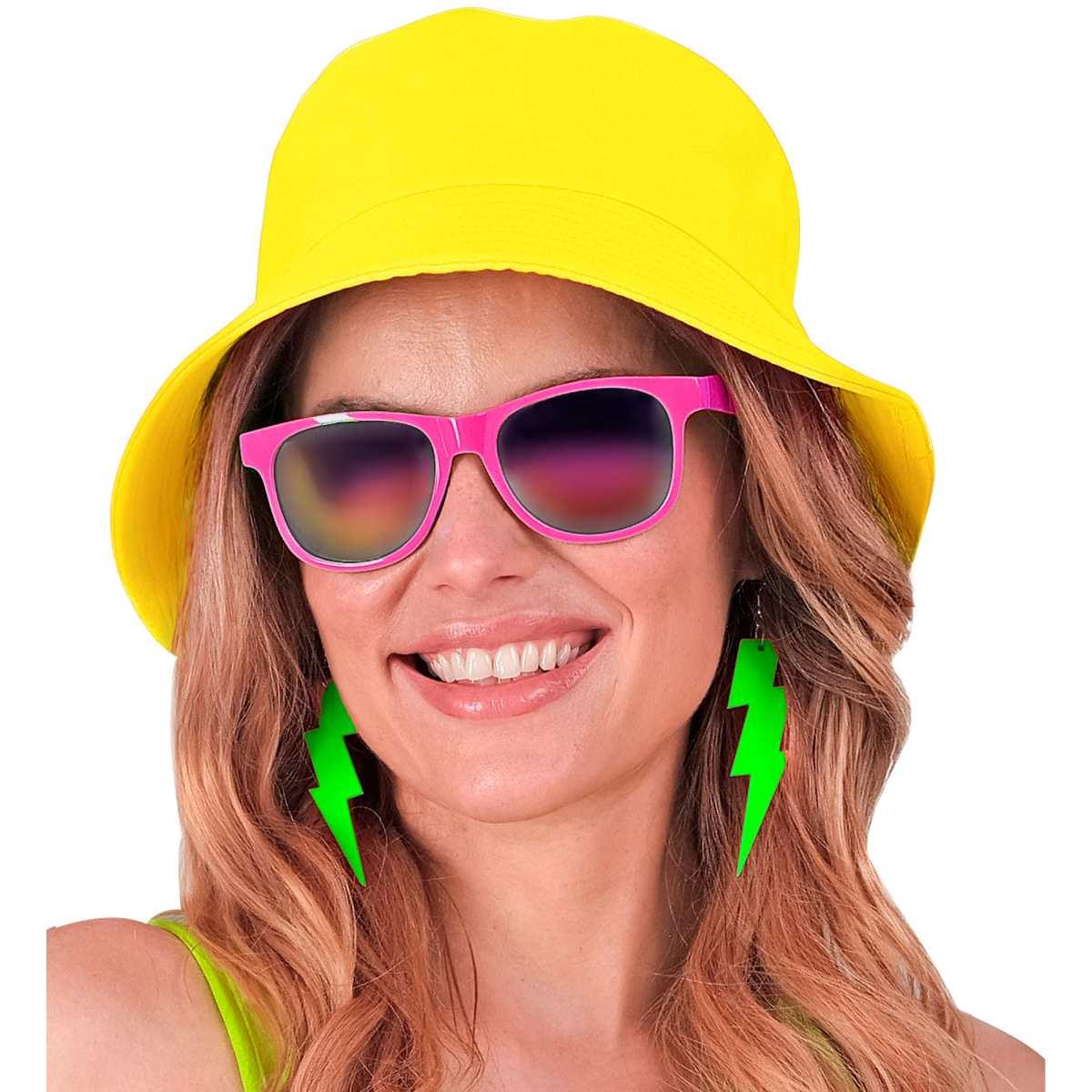 Cappello Pescatore Tessuto Giallo Fluo |Widmann