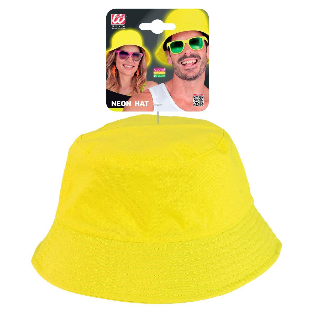 Cappello Pescatore Tessuto Giallo Fluo |Widmann