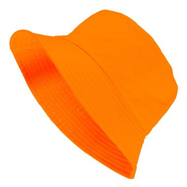 Cappello Pescatore Tessuto Arancione Fluo |Widmann