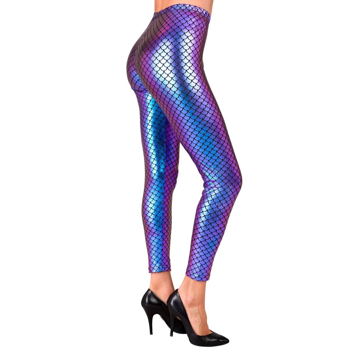 Leggins Sirena Metalizzato |Widmann