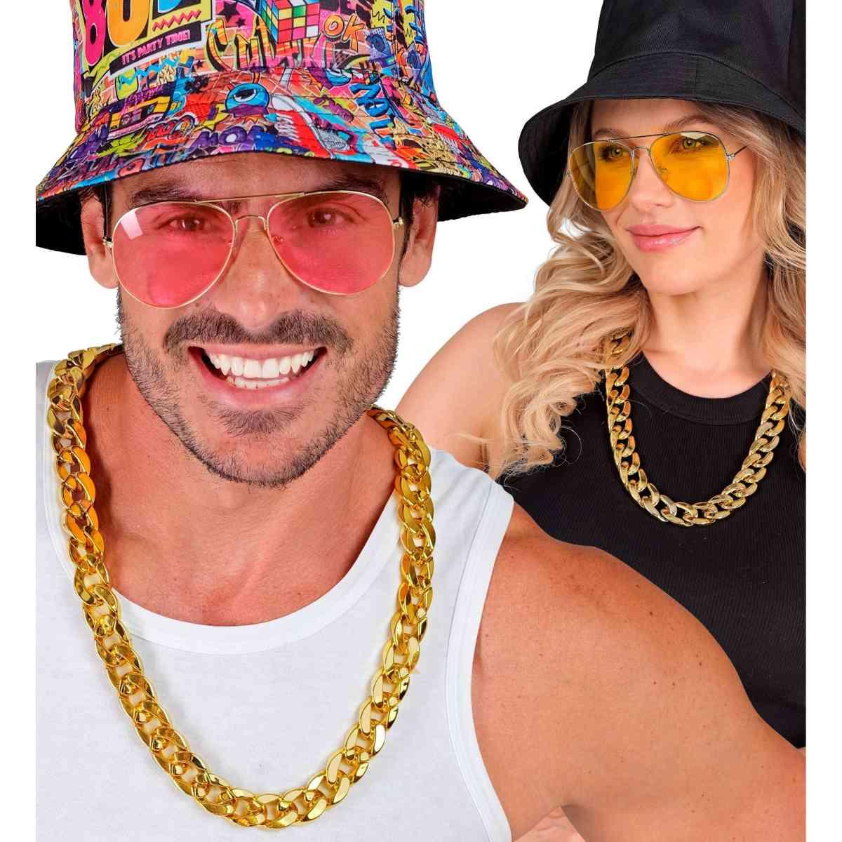 Collana Metallo Catena Oro ABS cm.72 |Widmann