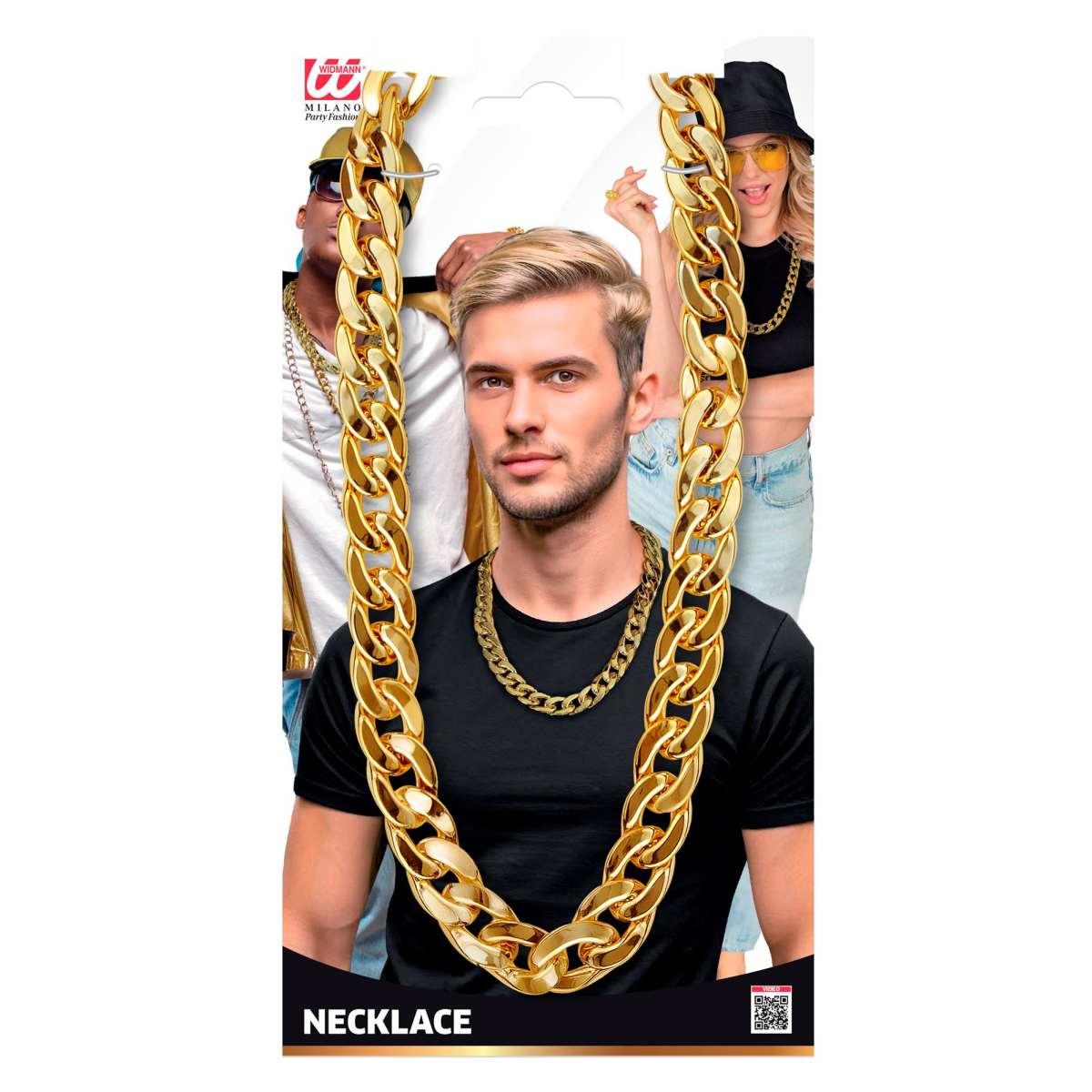 Collana Metallo Catena Oro ABS cm.72 |Widmann