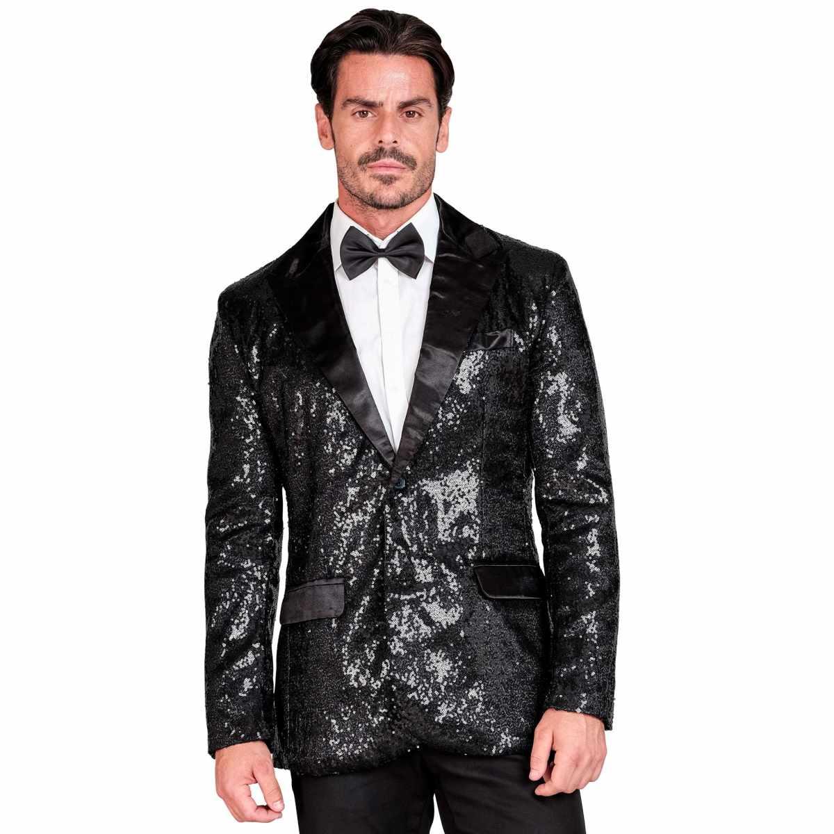 Giacca Nera Paillets |Widmann