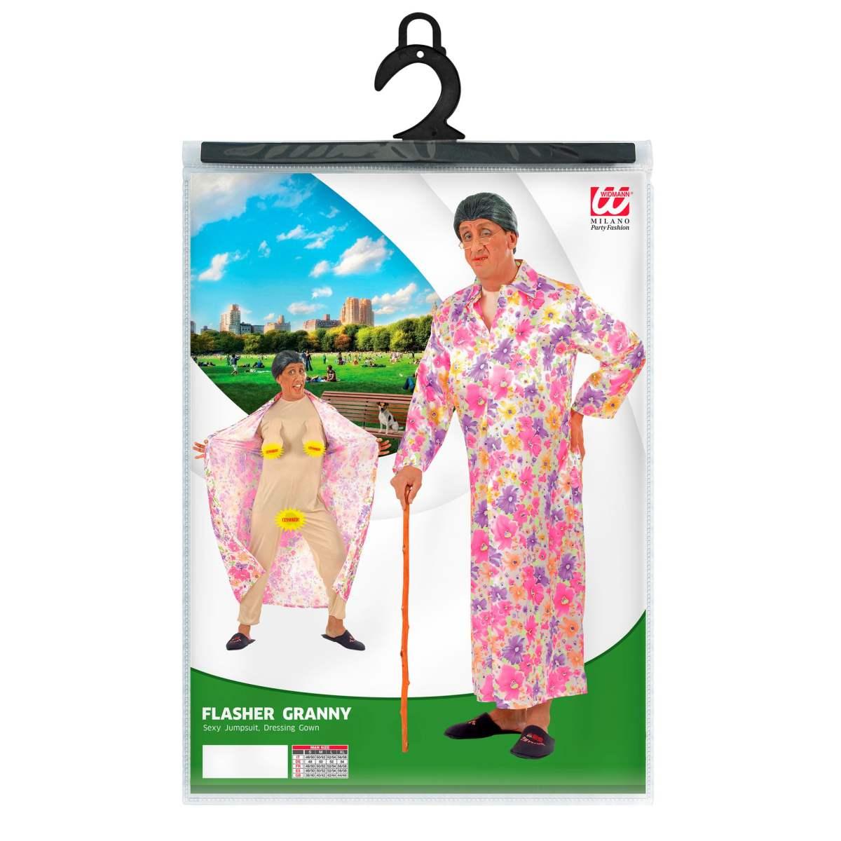 Costume Nonnina Esibizionista |Widmann