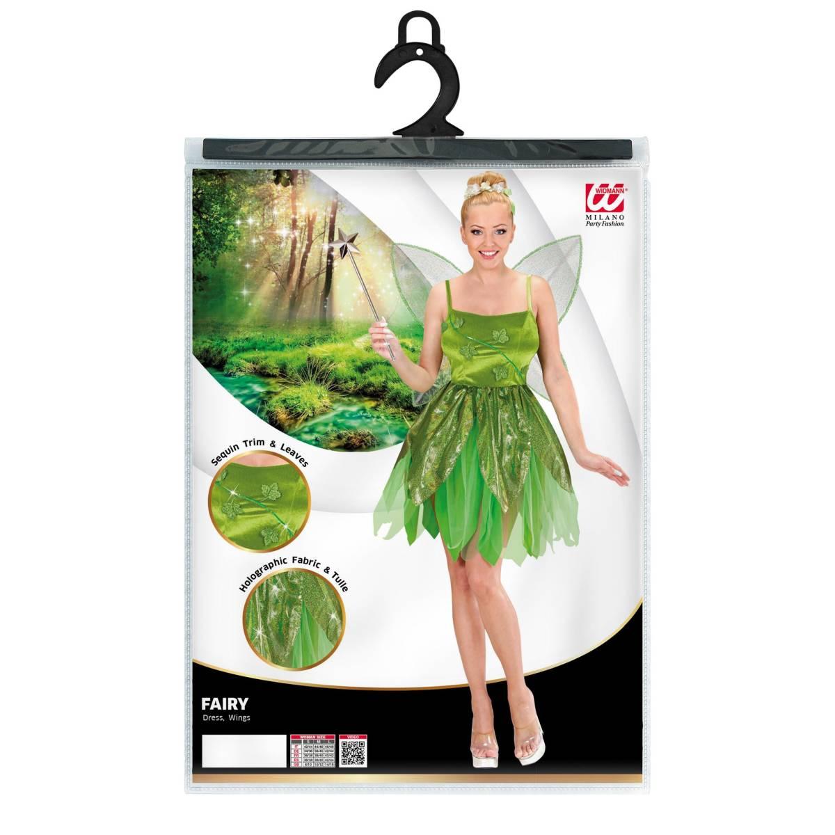 Costume Fatina Verde |Widmann