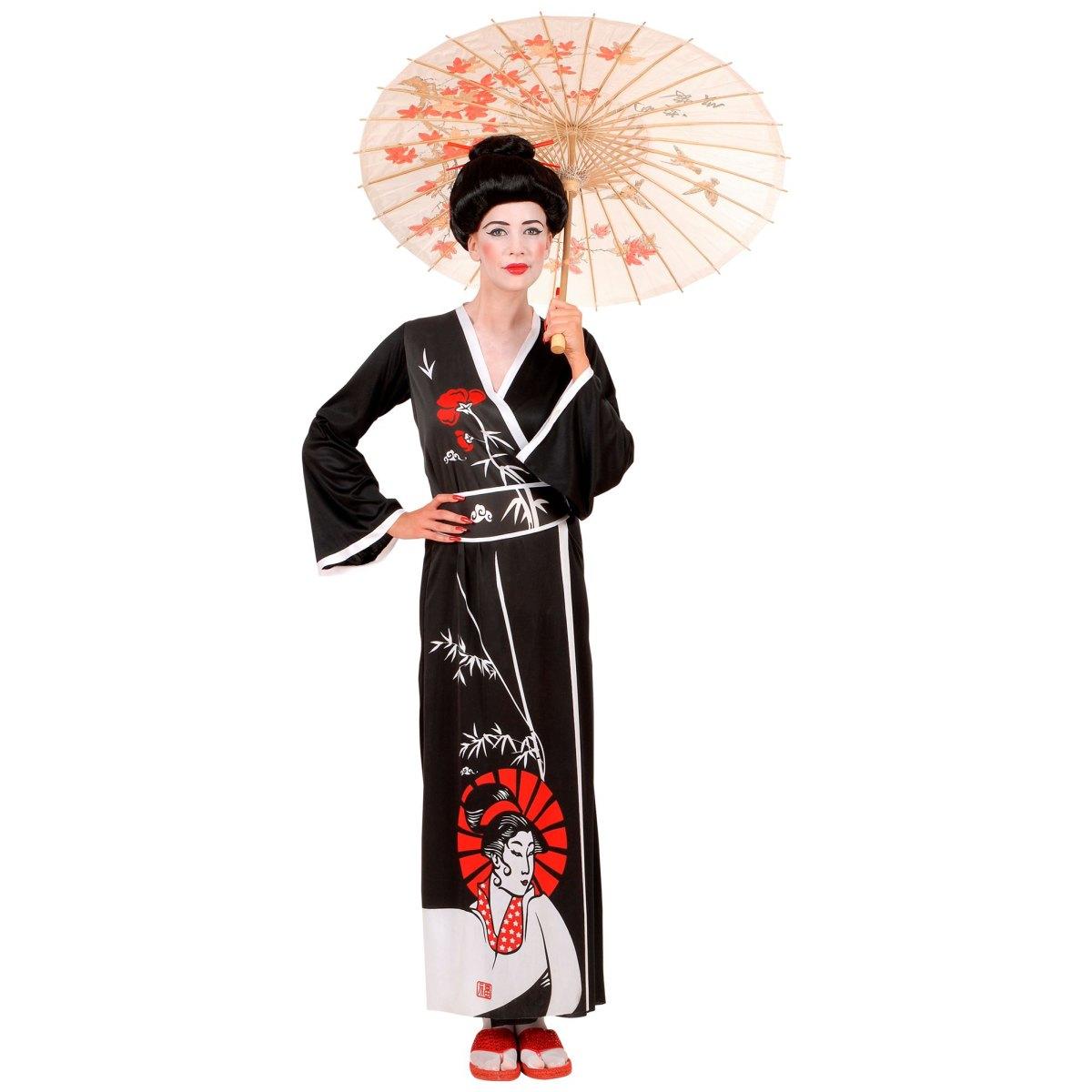 Costume Geisha Nero |Widmann