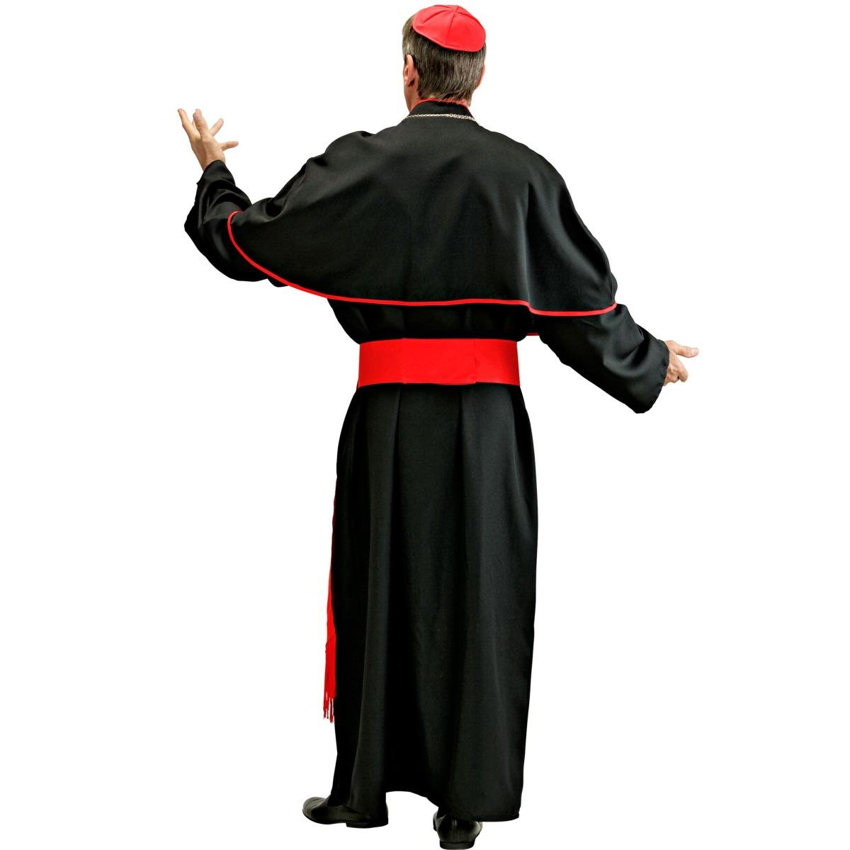 Costume Cardinale Nero e Rosso |Widmann