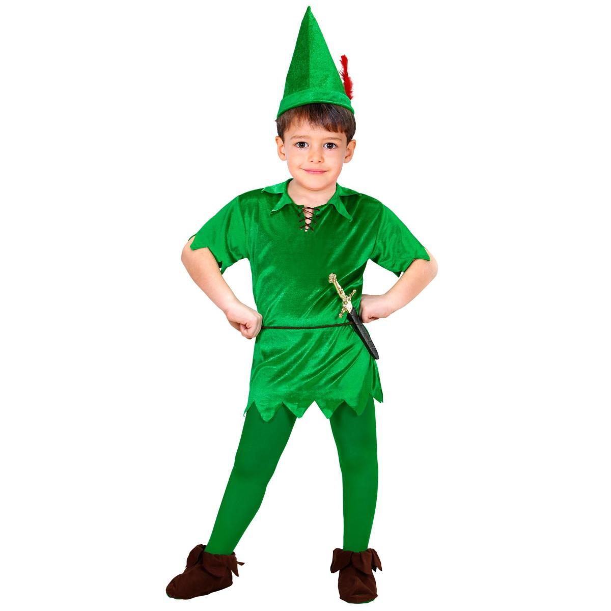 Costume Peter Pan Verde |Widmann