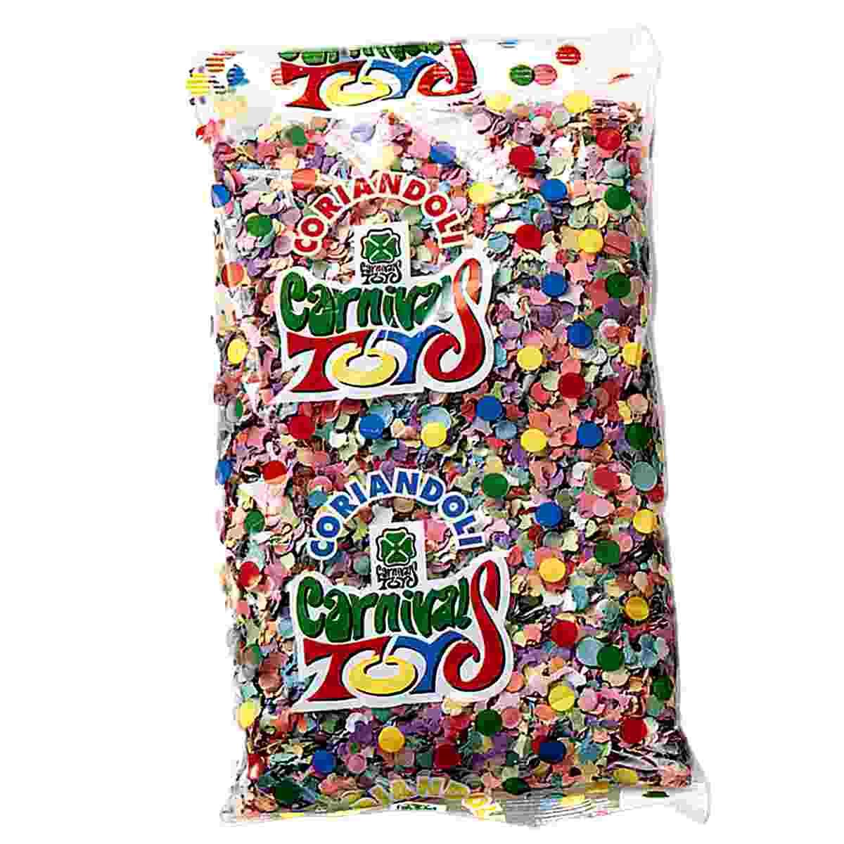Coriandoli Certificati Cannival Ventilati Busta gr.250 |Carnival Toys