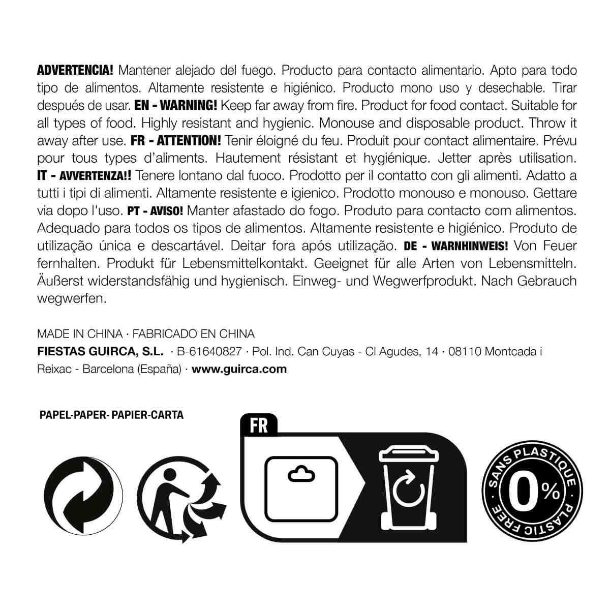 Piatti Carta Natale cm.Ã?23 Con Scritta pz6 | Guirca