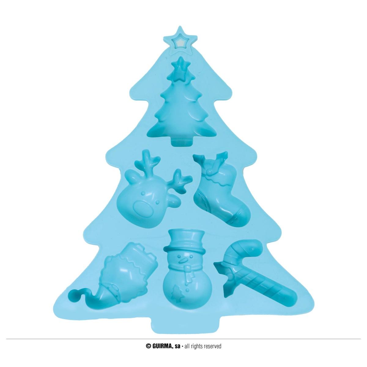 Stampo Silicone Natale Biscotti Set pz.6 | Guirca