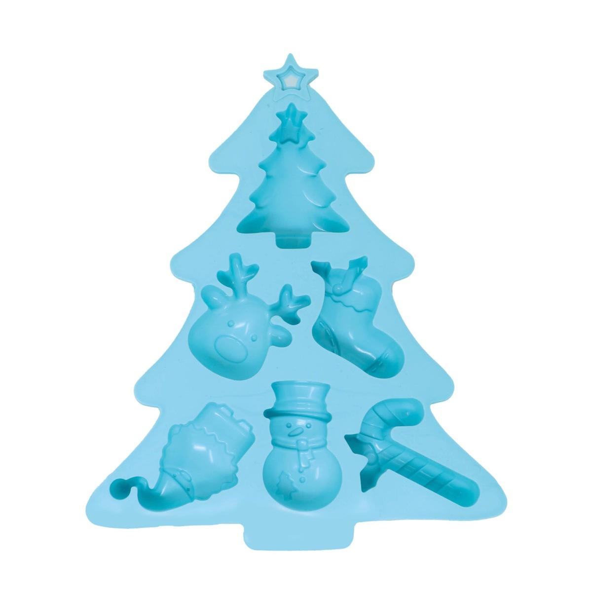 Stampo Silicone Natale Biscotti Set pz.6 | Guirca