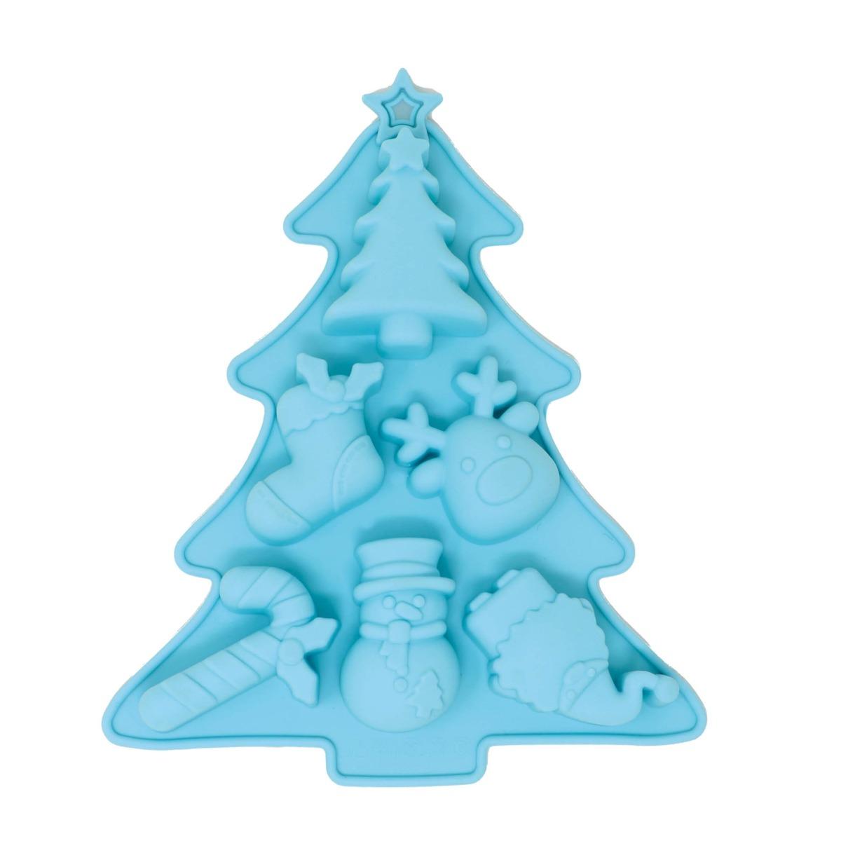 Stampo Silicone Natale Biscotti Set pz.6 | Guirca