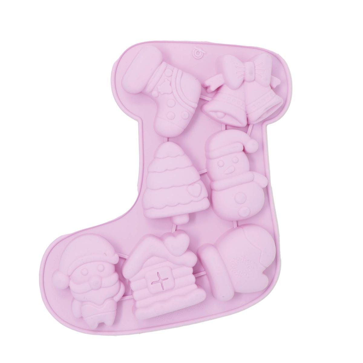 Stampo Silicone Natale Biscotti Set pz.7 | Guirca