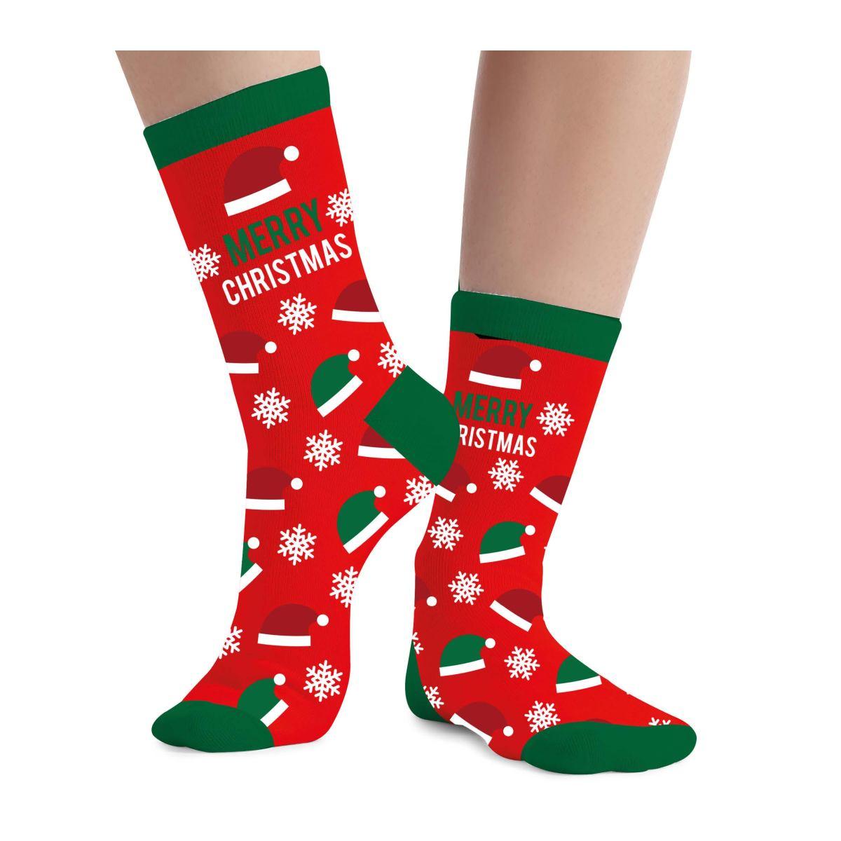 Calzini Natale Bianchi con Pan di Zenzero | Guirca