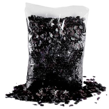 Coriandoli Certificati Cannival Ventilati Lusso Neri Busta gr.200 |Carnival Toys