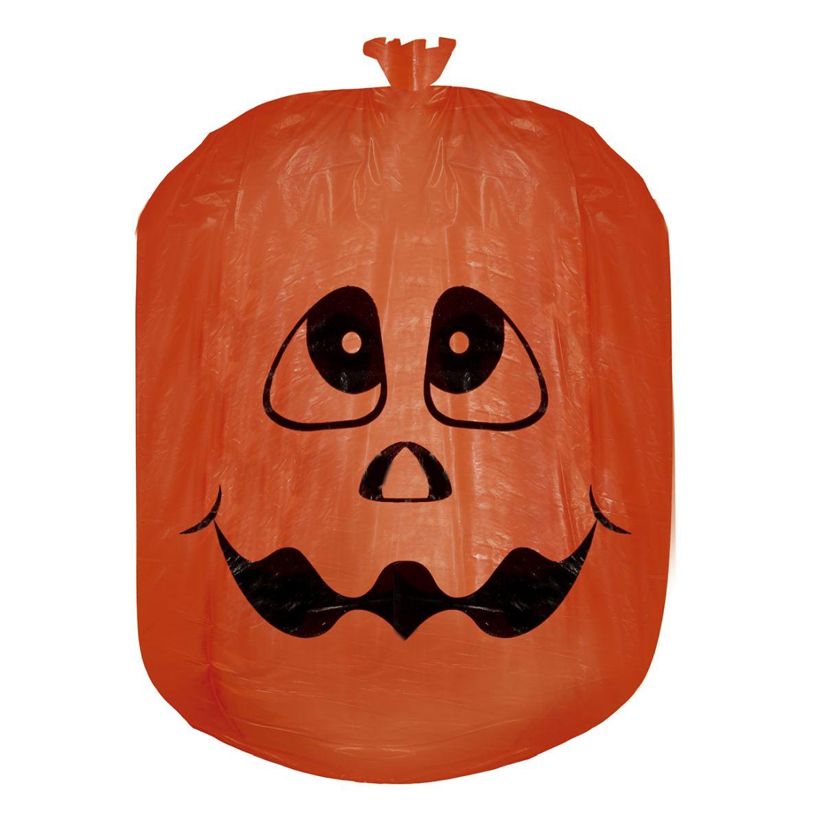Sacchi Halloween Arancioni con Zucche Assortiti Set pz.3 | Guirca