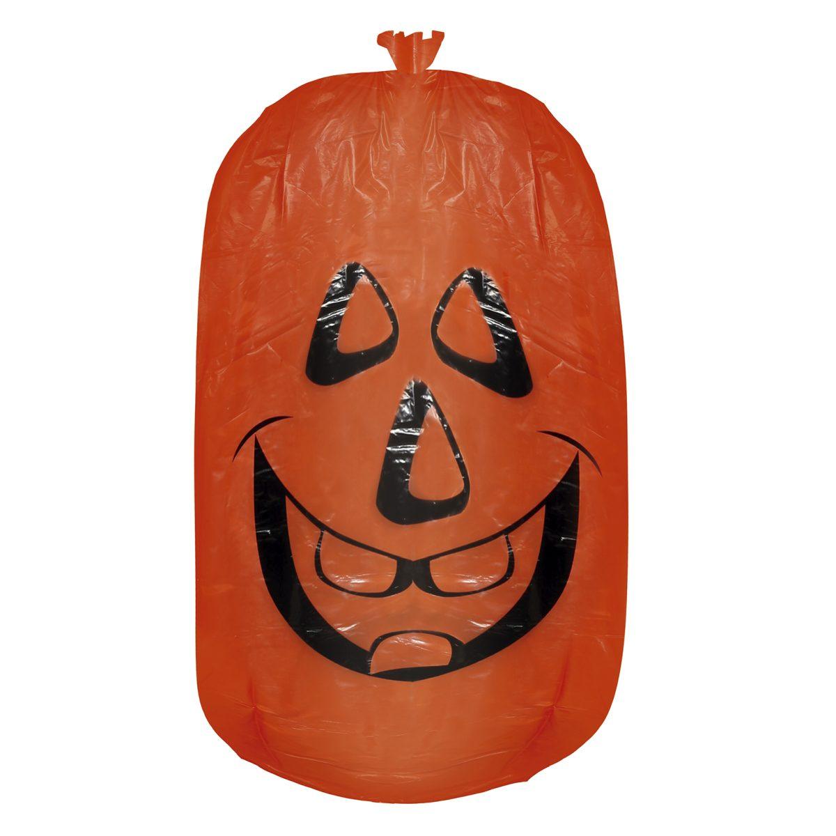 Sacchi Halloween Arancioni con Zucche Assortiti Set pz.3 | Guirca