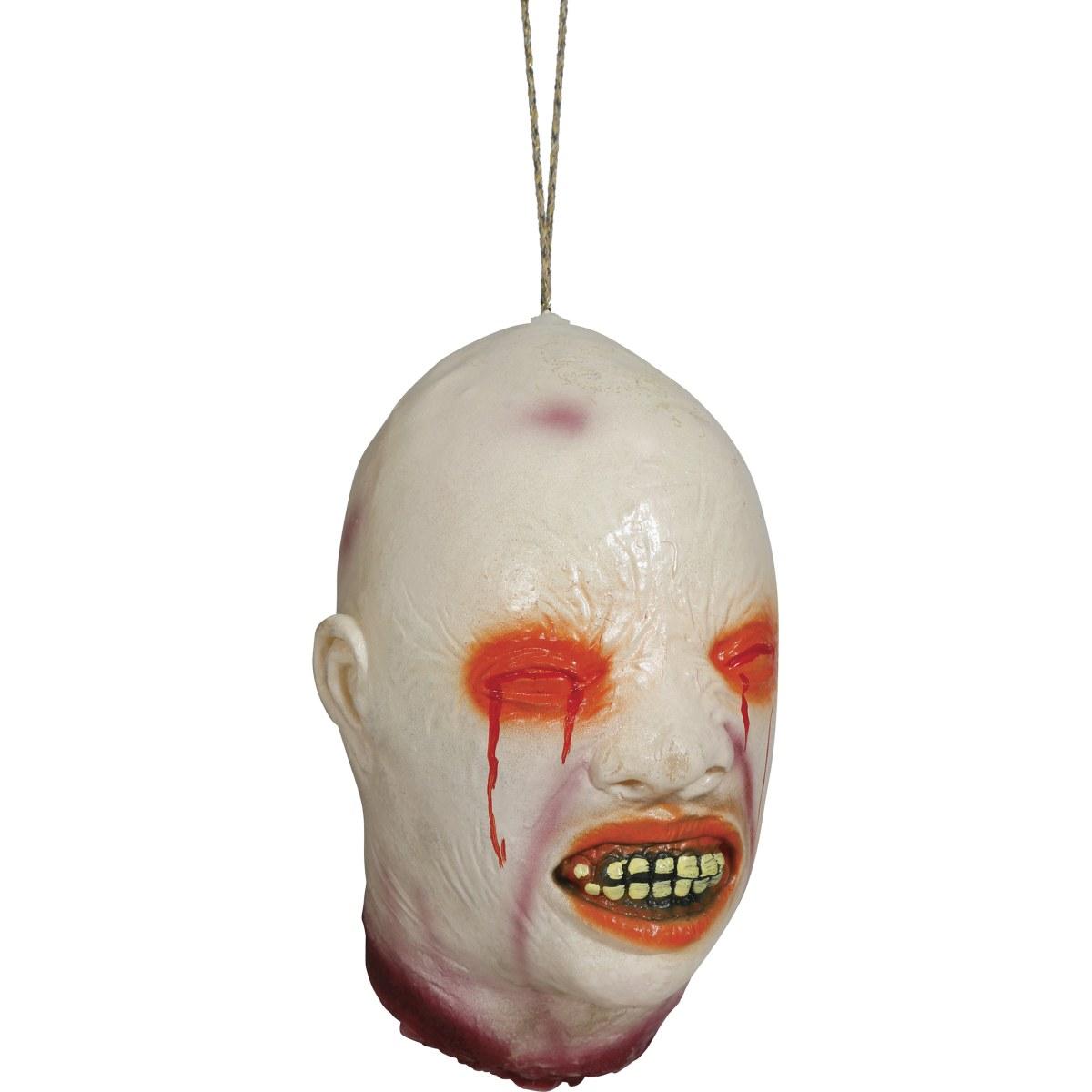 Testa Mozzata con Occhi Sanguinanti da Appendere cm.35 | Guirca