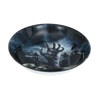 Ciotola Halloween PVC Cimitero cm.Ã?32 | Guirca