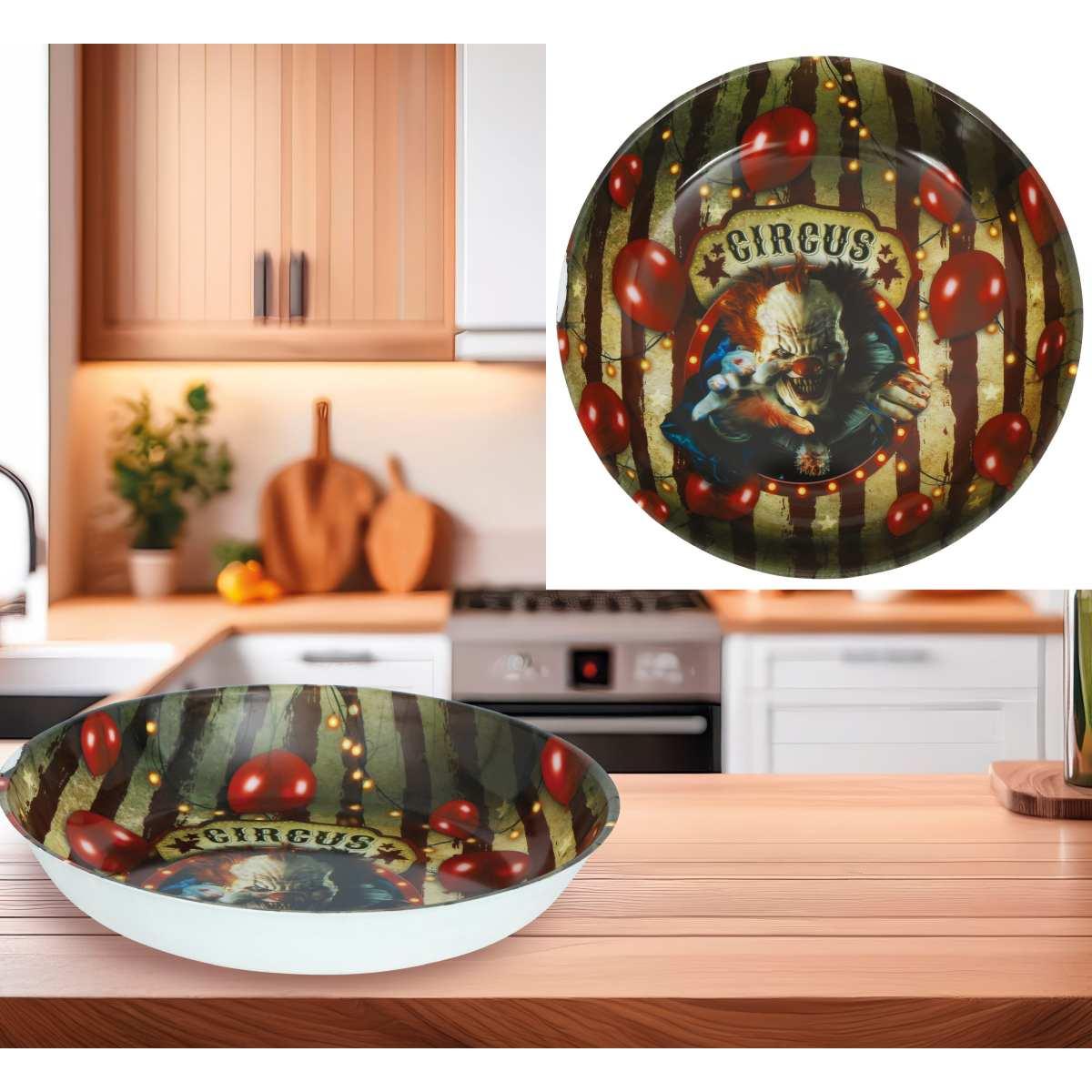 Ciotola Halloween PVC Circus cm.Ã?32 | Guirca