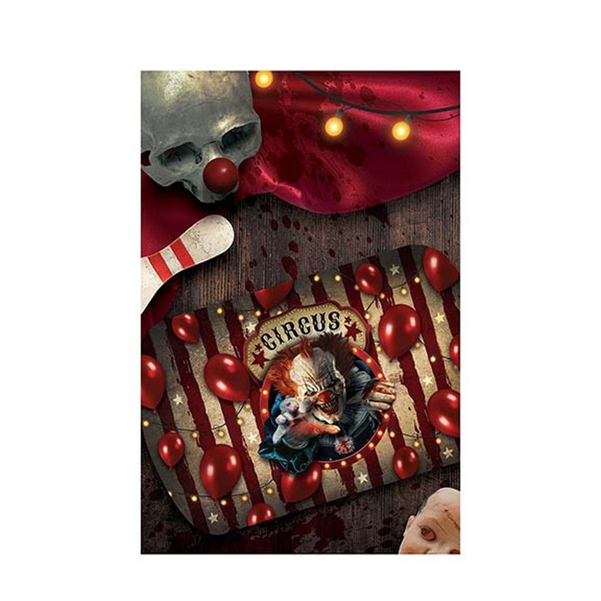 Vassoio Halloween PVC Circus cm.39x24 | Guirca
