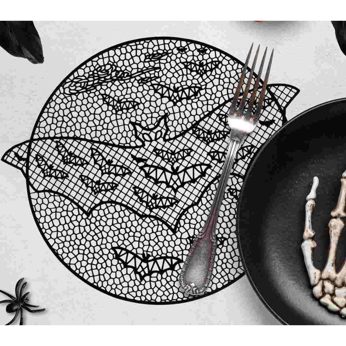 Tovaglietta Sottopiatto PVC Halloween con Pipistrello cm.Ã?38 | Guirca